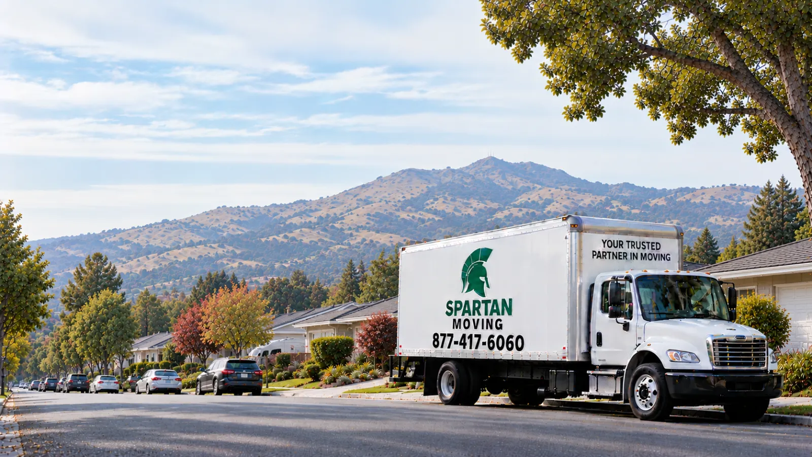 Illustration of Concord, part of the Spartan Moving service area