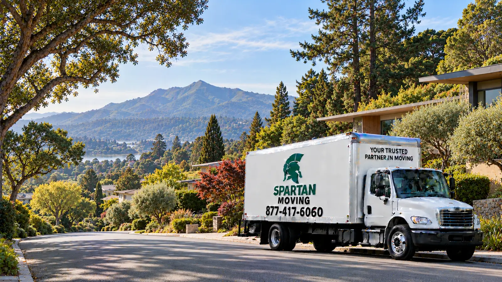 Illustration of Corte Madera, part of the Spartan Moving service area