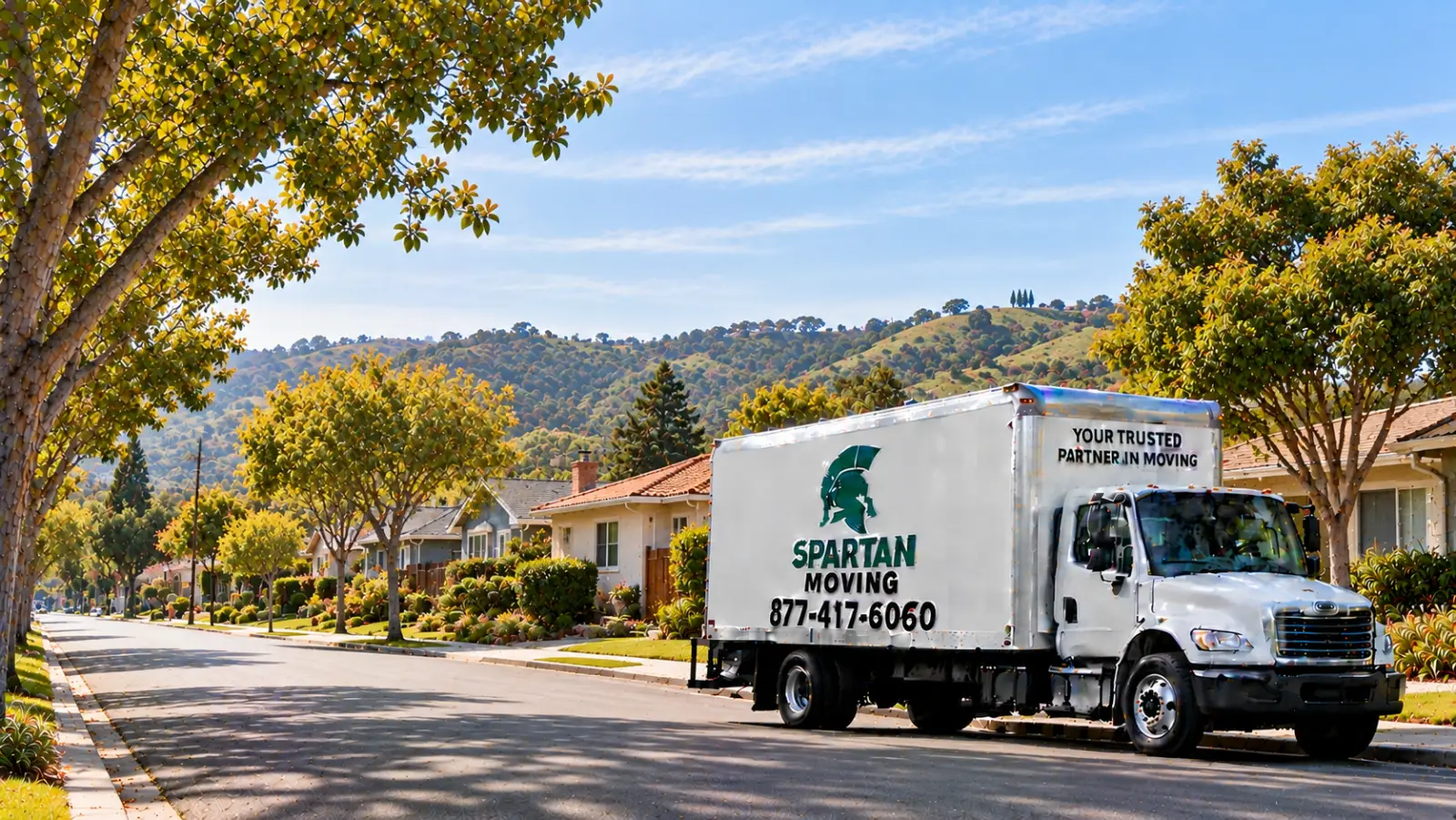 Illustration of San Pablo, part of the Spartan Moving service area